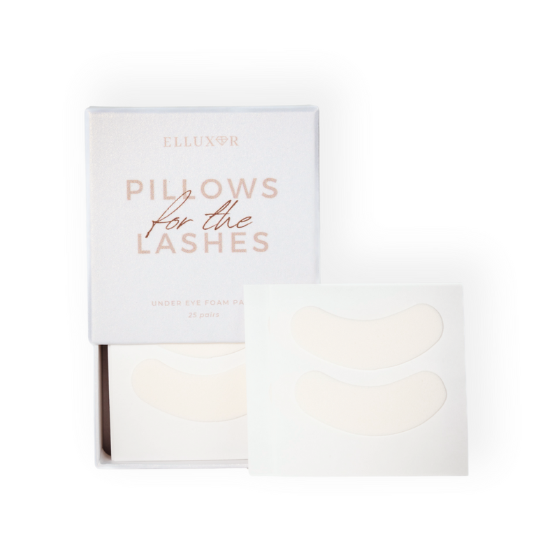 Under Eye Foam Pads: Pillows For The Lashes