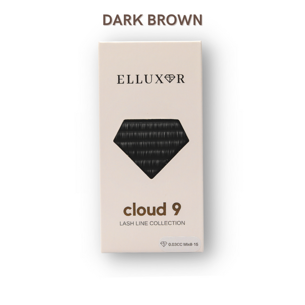 Cloud 9: Colored Lashes - Dark Brown