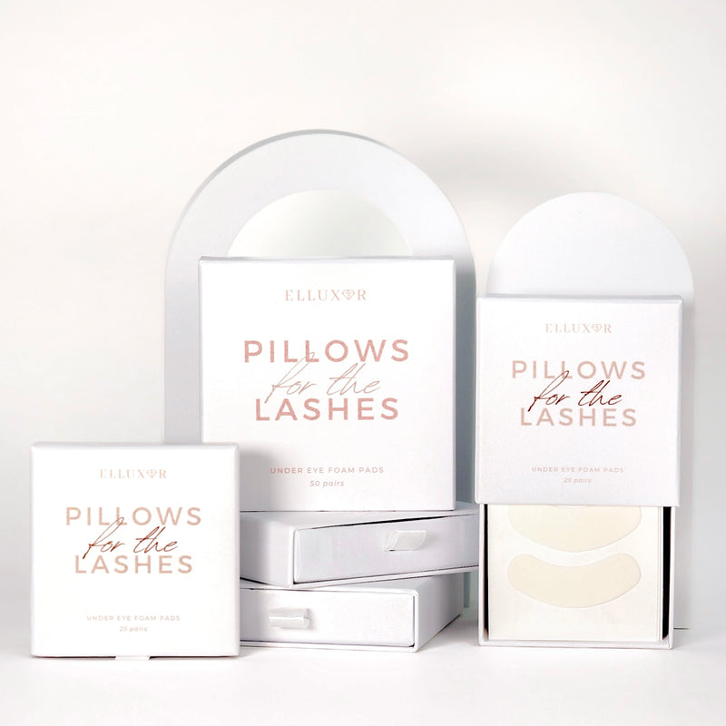 Under Eye Foam Pads: Pillows For The Lashes